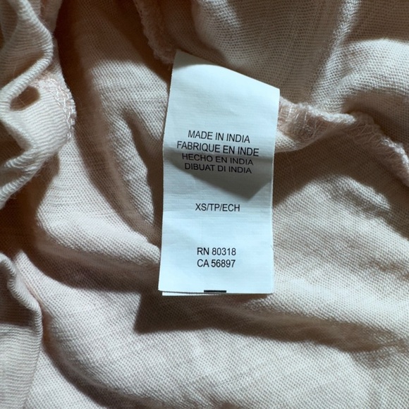 Lucky Brand Blush Cream Embroidered Blouse - Picture 6 of 6